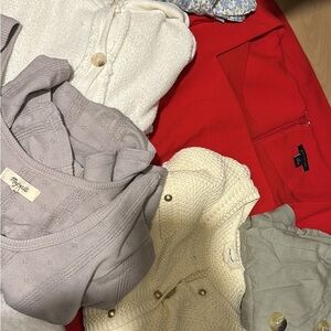 Bundle of 6 Medium cute clothing | 3 dresses & 3 tops | madewell, elodie